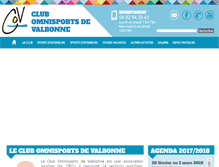 Tablet Screenshot of cov-valbonne.org